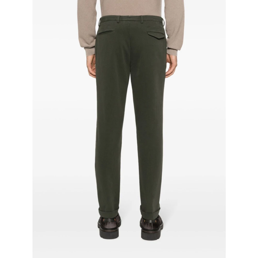 Briglia Groene Corduroy Broek met Logopatch Green Heren