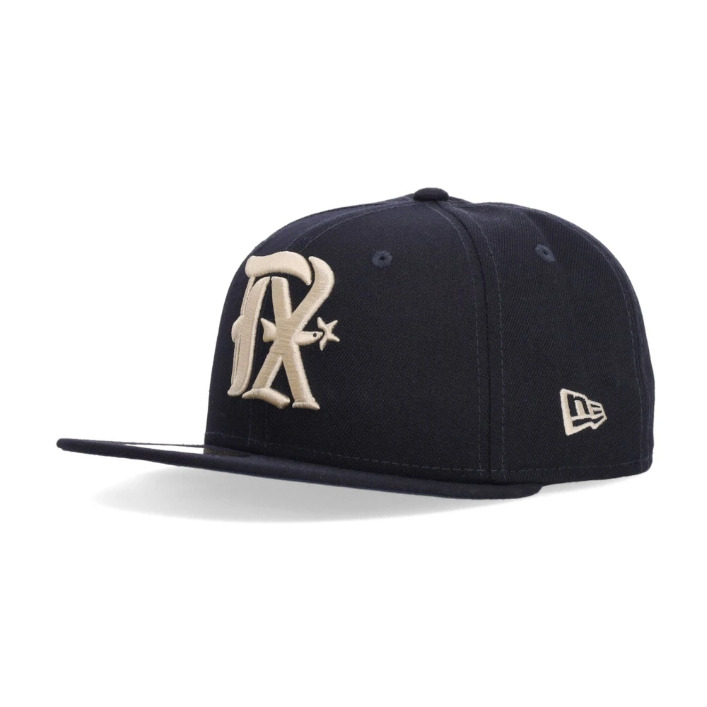 New Era Texas Rangers Flat Brim-keps Black, Unisex