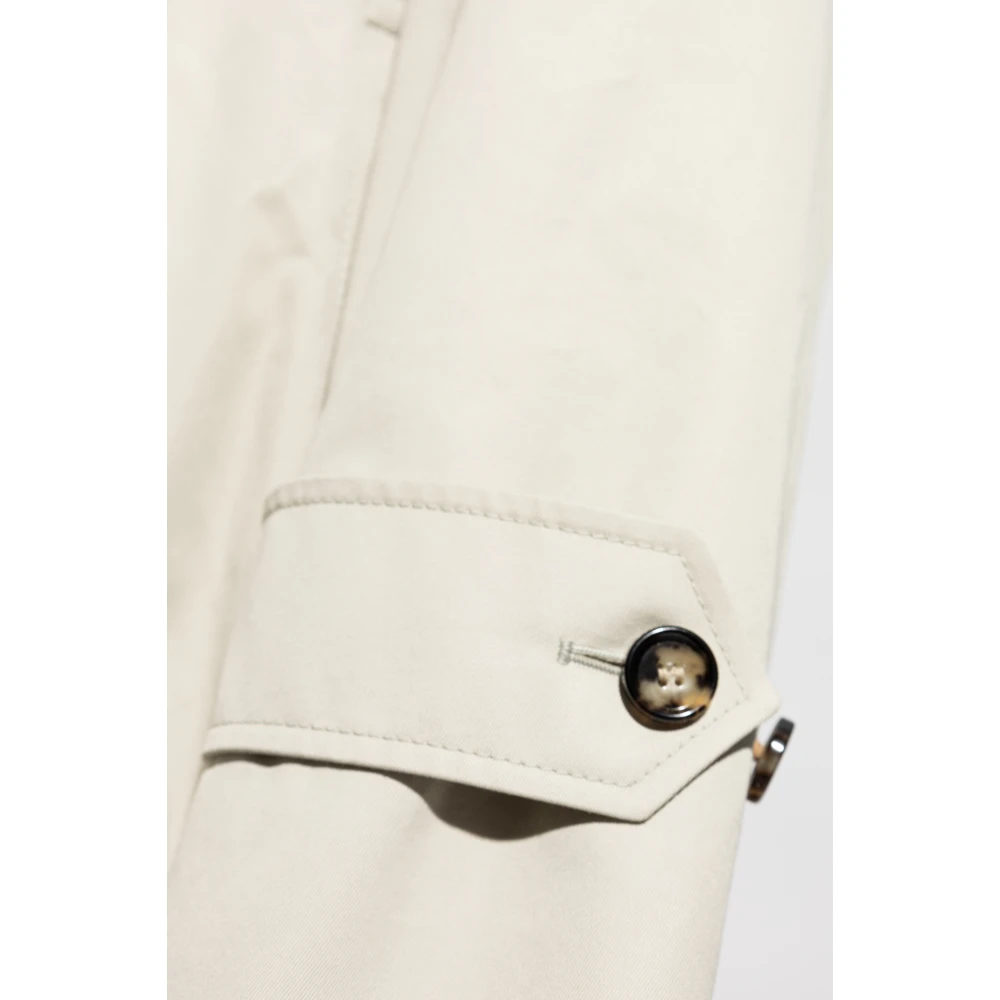 Burberry Katoenen jas Gray Heren