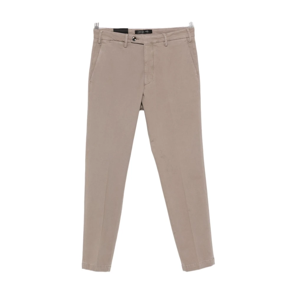 Michael Coal Men's Beige Chinos, W31, Mc-Brad Trousers