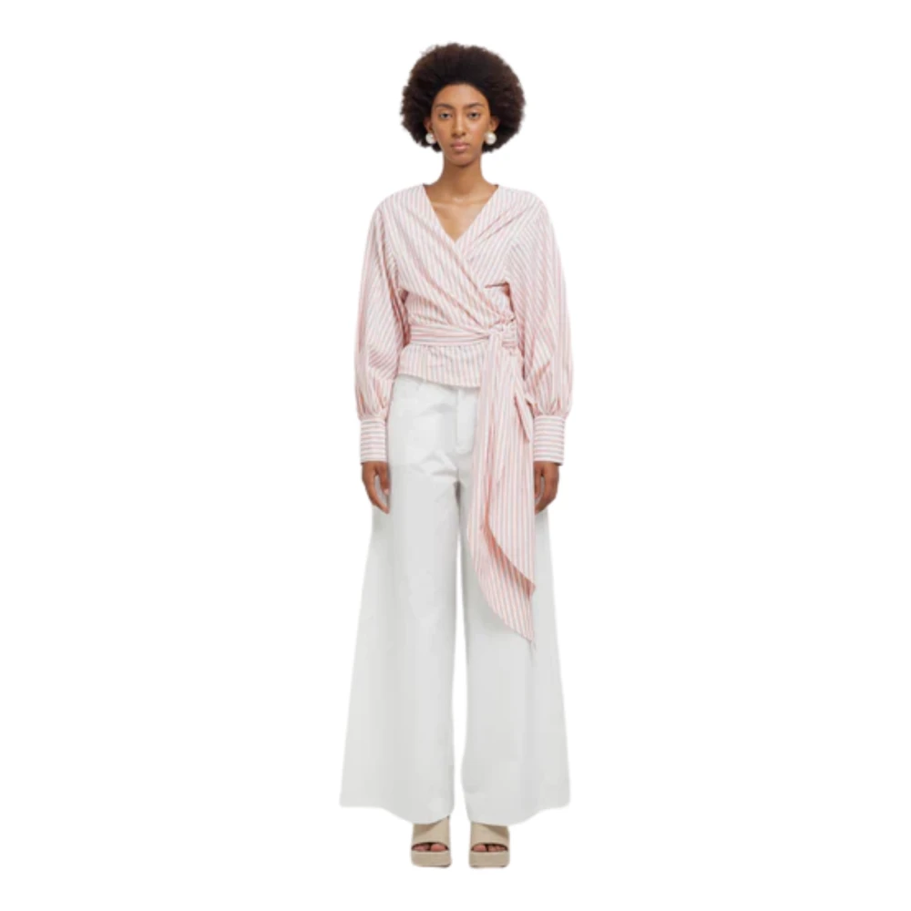 Weili Zheng Blouses, Female, L, S26sl10-Biancorosa Multicolor