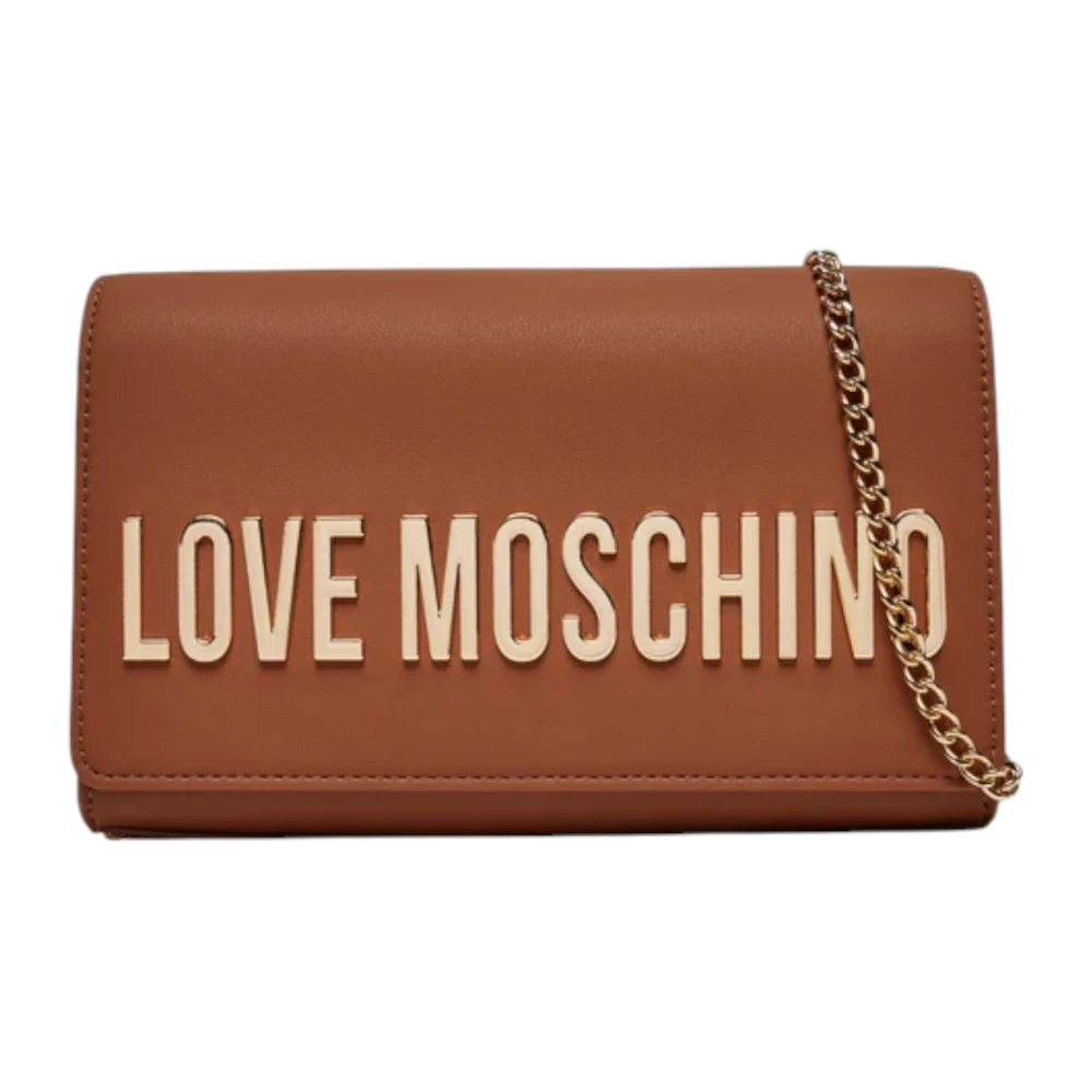 Love Moschino Stijlvolle Dameshandtas van Moschino Brown Dames