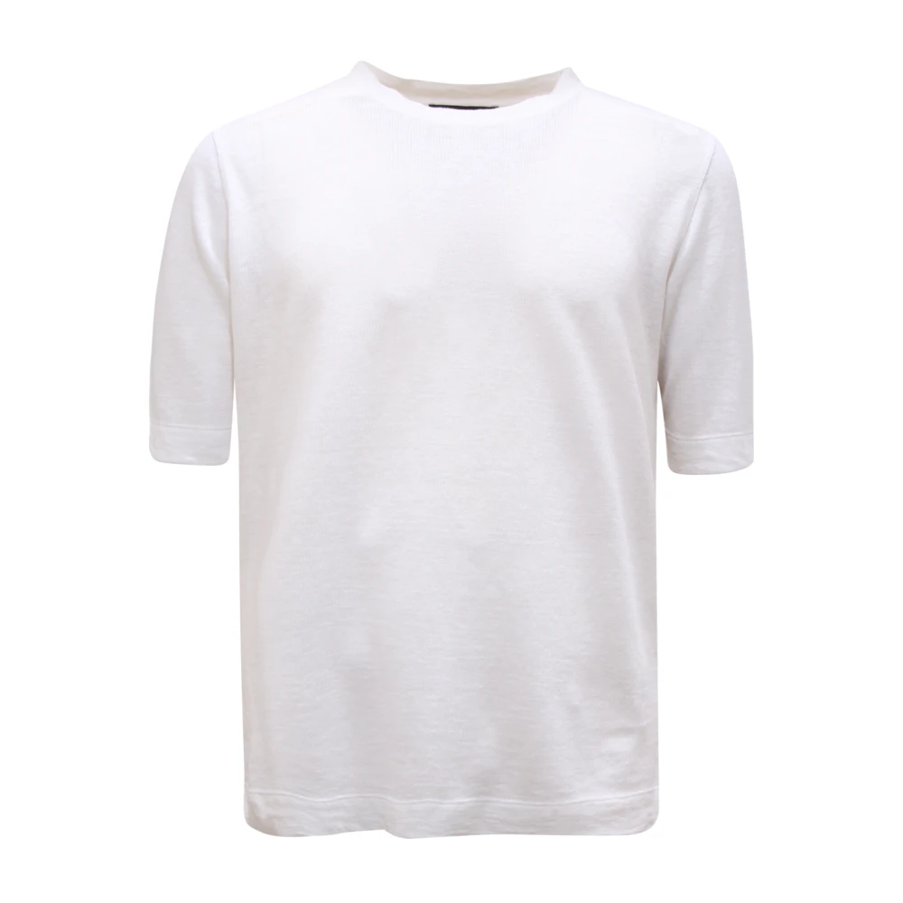 Lardini - Tops > T-Shirts - White - Lardini - Modalova