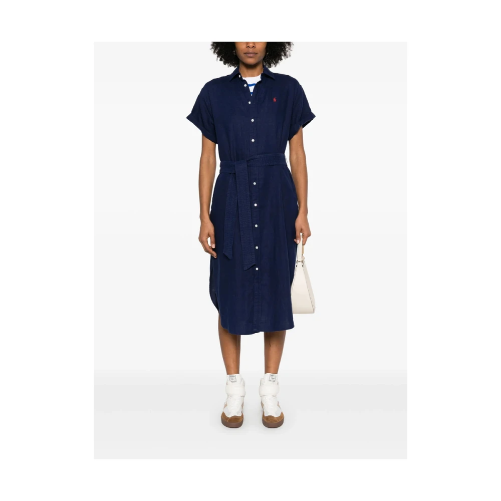 Ralph Lauren Jurk Blue Dames