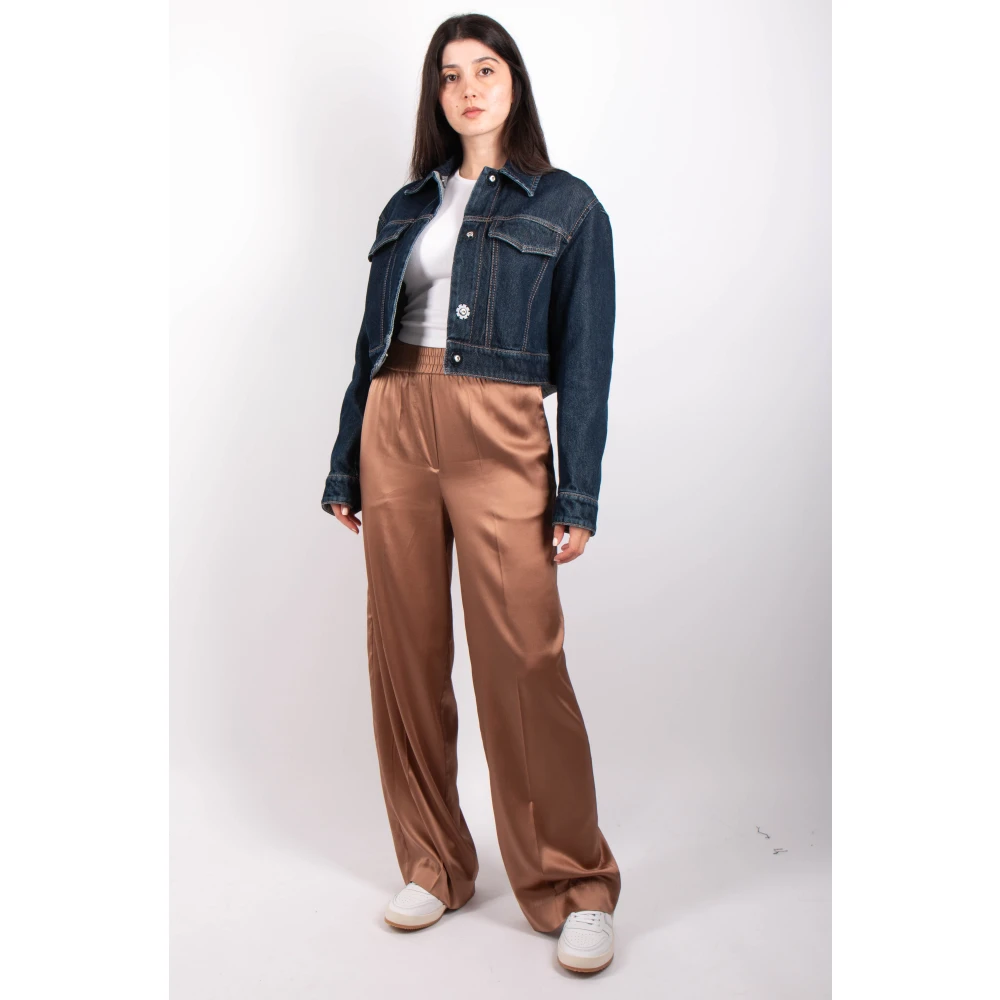SPORTMAX Midnight Blue Jas Blue Dames