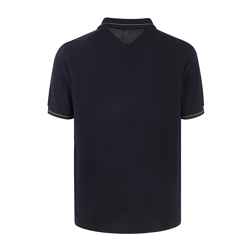 Fred Perry Stijlvolle Twin Tipped Shirt Blue Heren
