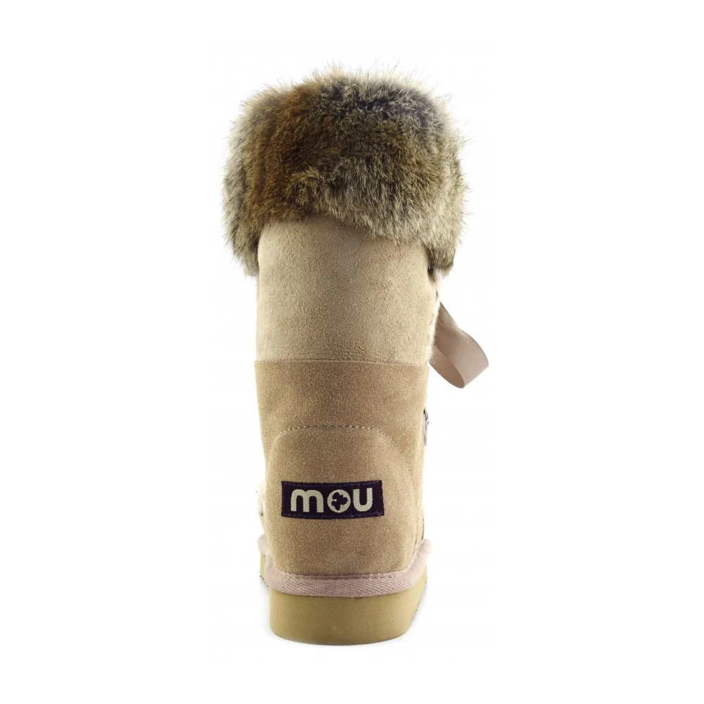 Mou Bruine Eskimo Veterschoenen Brown Dames