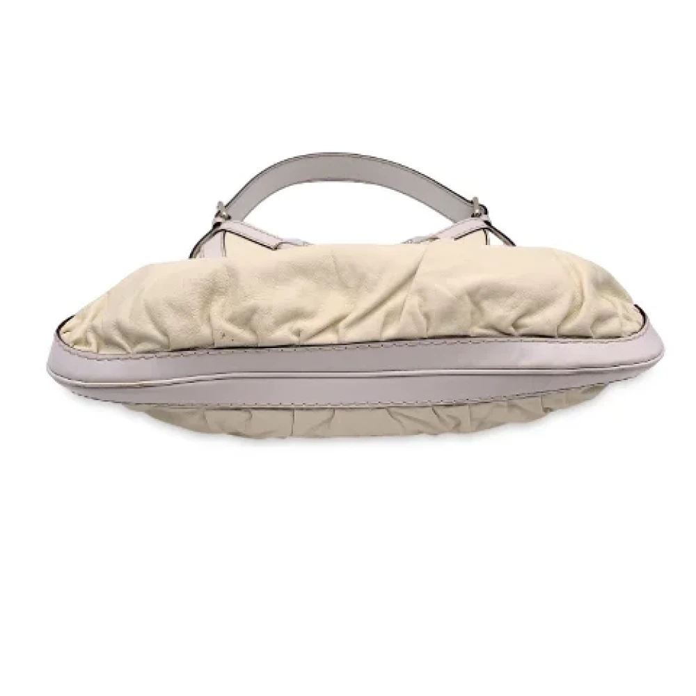 Gucci Vintage Pre-owned Leather gucci-bags White Dames