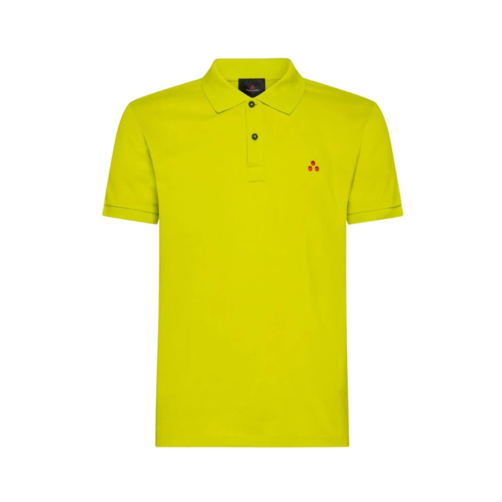 Peuterey Polo Shirt Yellow Heren