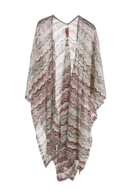 Zigzag Viskos Poncho