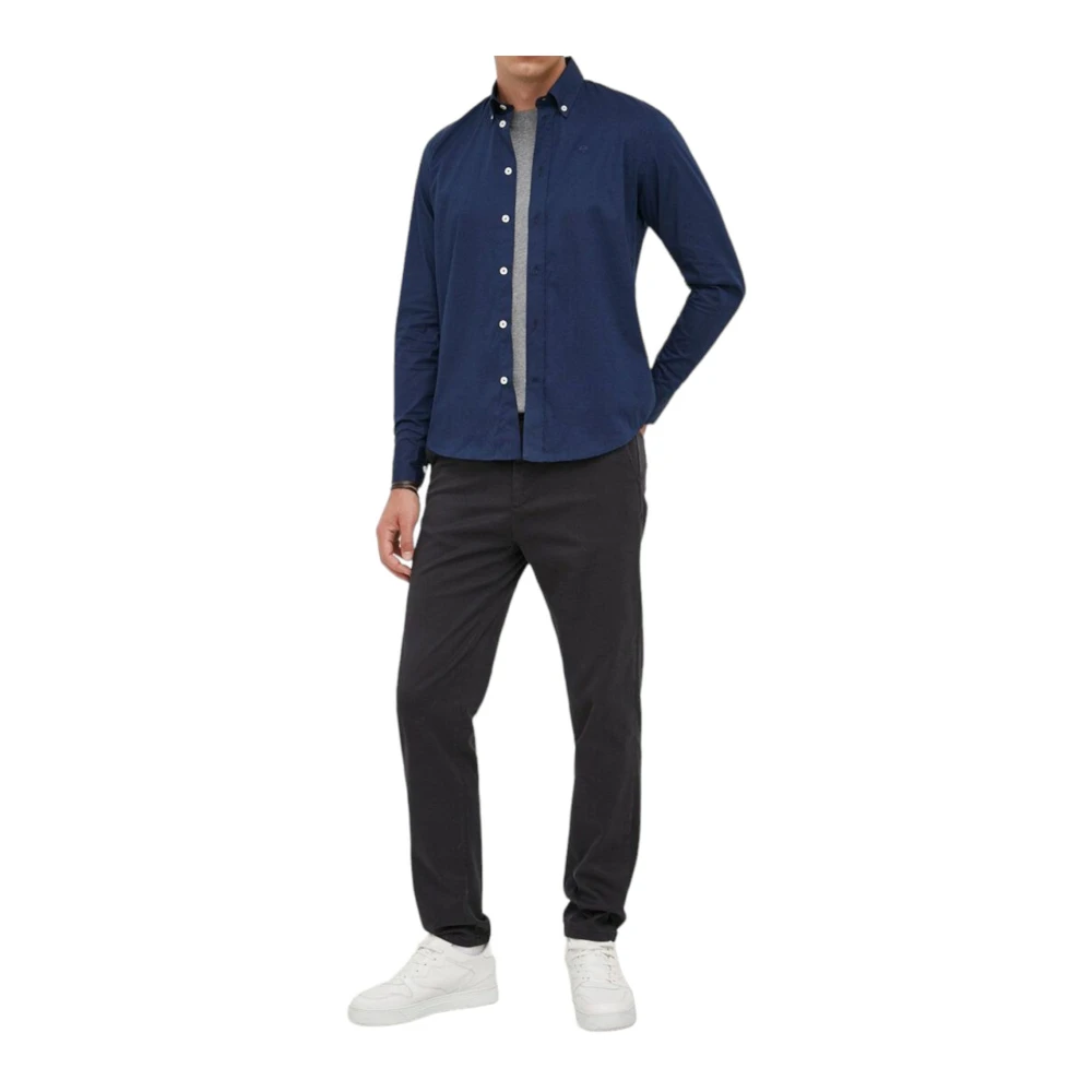 North Sails Lange mouwen overhemd Blue Heren