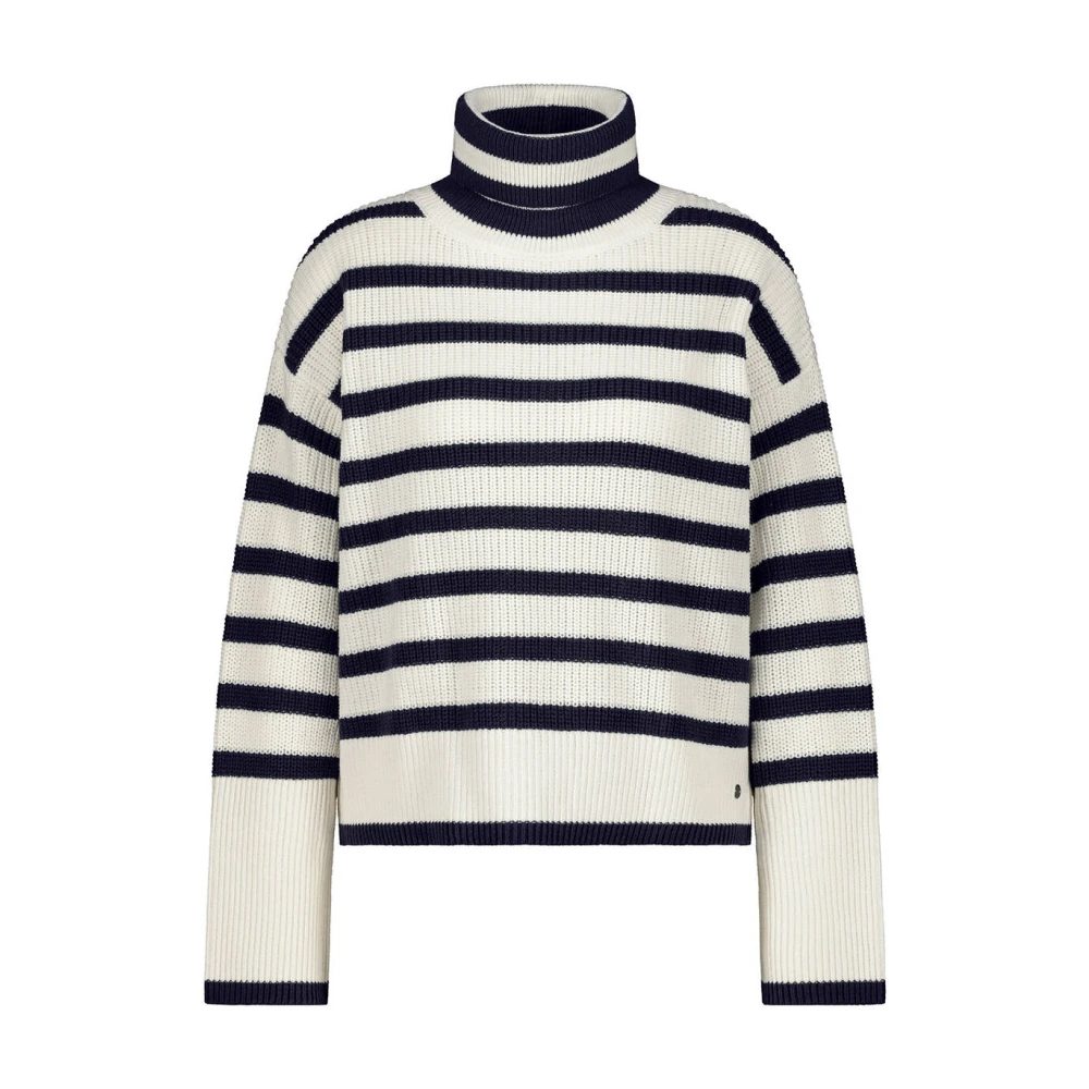 Monari Stijlvolle Pullover Sweater White Dames