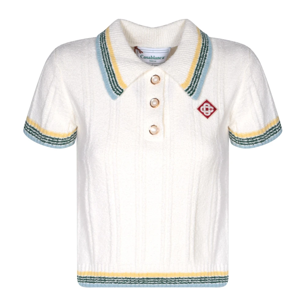Casablanca Stijlvolle T-shirts en Polos Collectie White Dames