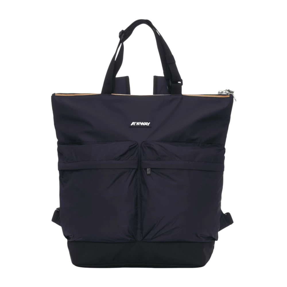 K-Way Unisex Bleu - Tote Bags - Sacs - Taille: One Size