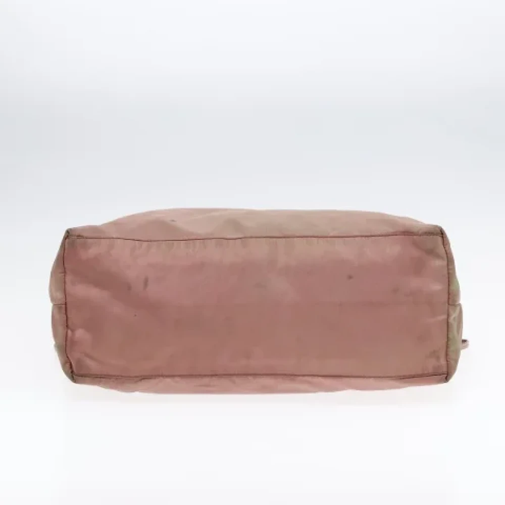 Prada Vintage Pre-owned Nylon totes Pink Dames