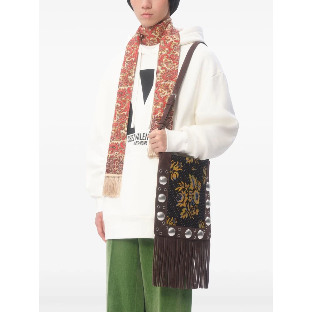 Valentino Garavani Ivory Sweaters voor Vrouwen Beige Heren