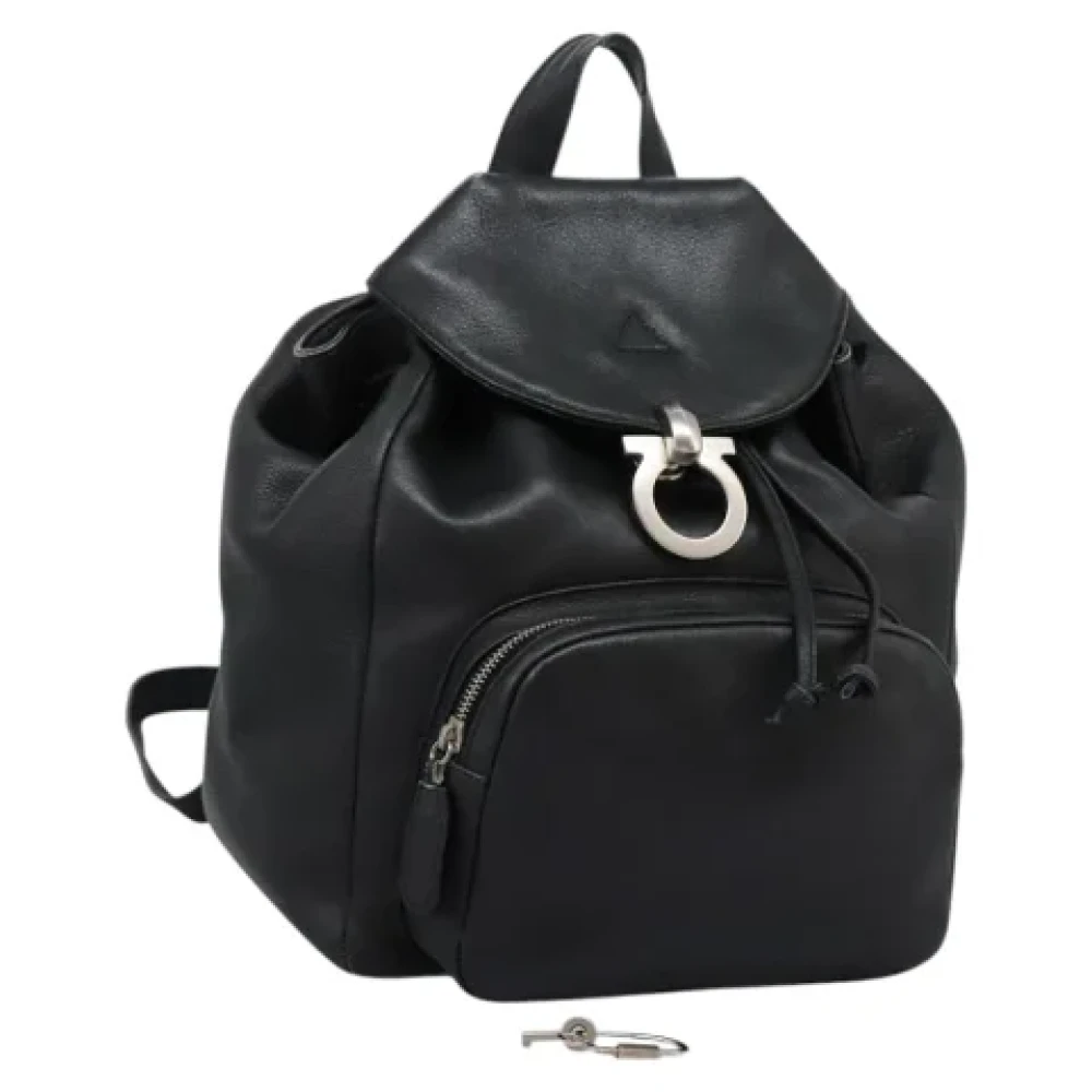 Pre-owned > Pre-owned Bags > Pre-owned Backpacks - - Salvatore Ferragamo Pre-owned - Modalova