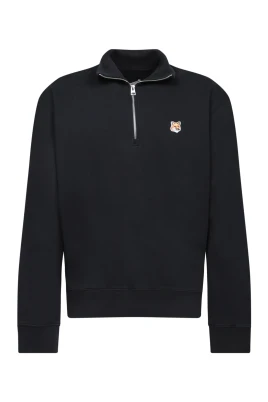 Fox Head Patch Comfort Half Zip Sweatshirt