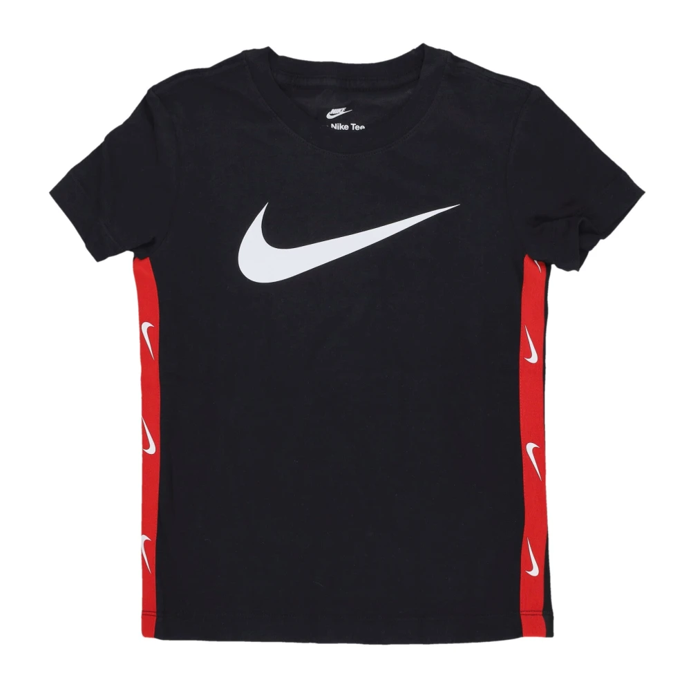 Nike Zwarte Poly Tee Korte Mouw T-shirt Black Heren