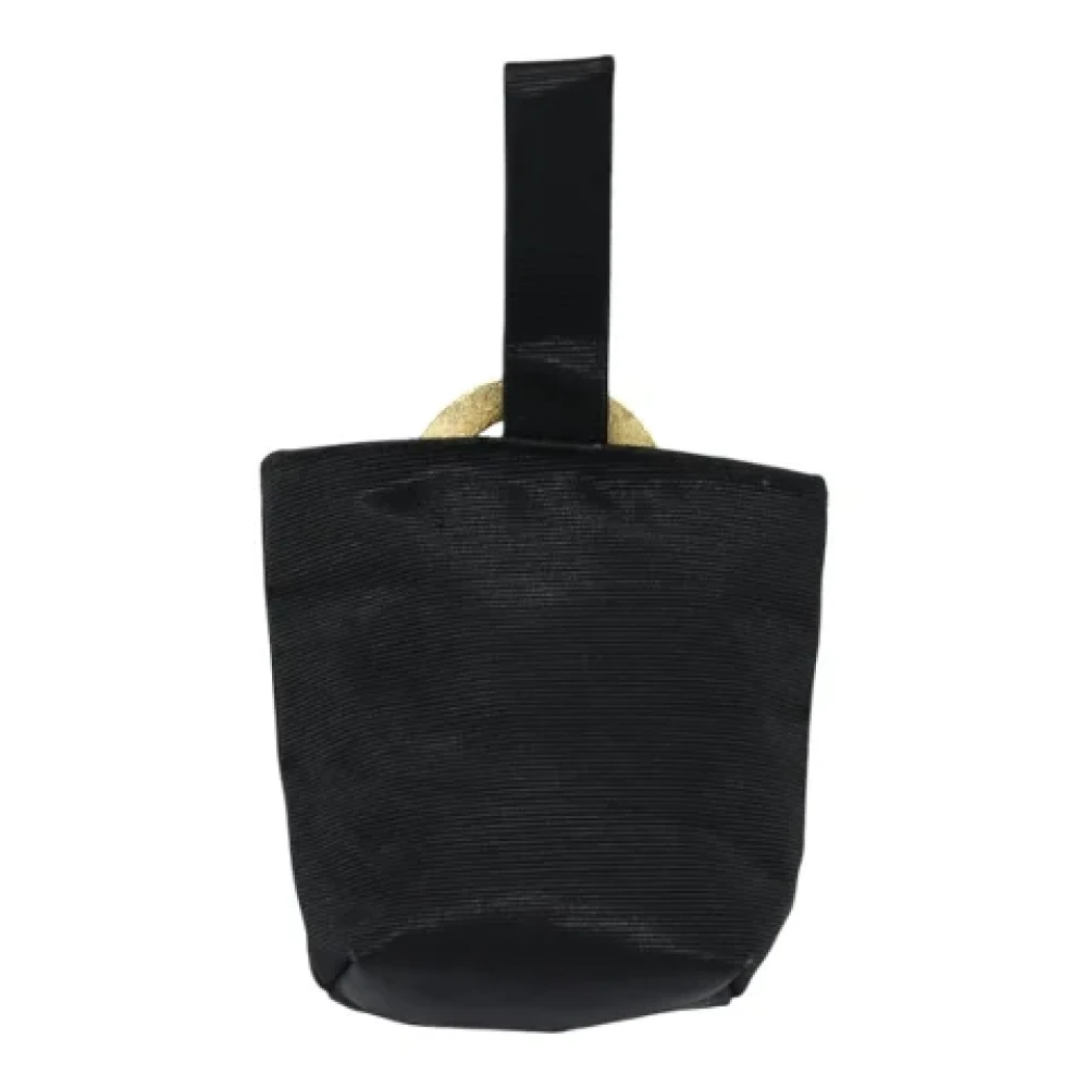 Celine Vintage Pre-owned Nylon pouches Black Dames