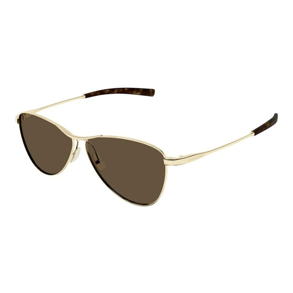Saint Laurent Women's Yellow Sunglasses, 55 Mm, Vesper 005 Sunglasses