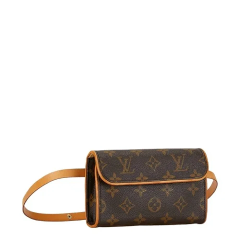 Louis Vuitton Vintage Pre-owned Plastic crossbody-bags Brown Dames