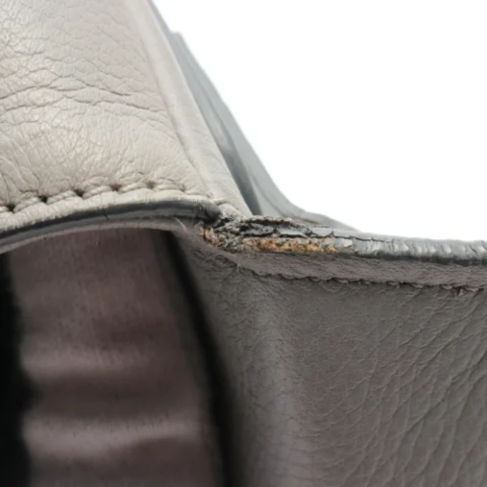Givenchy Pre-owned Leather handbags Gray Dames