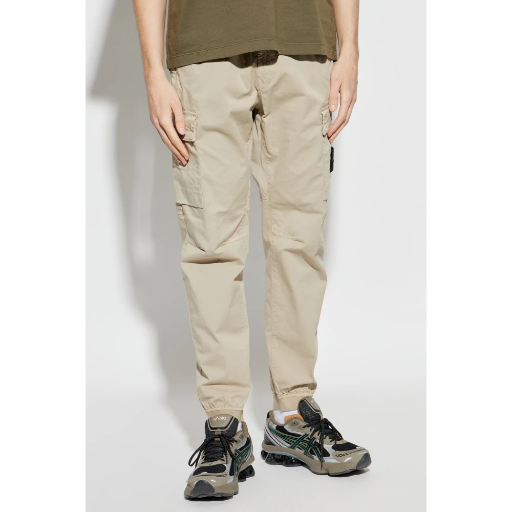 Stone Island Cargo broek Beige Heren