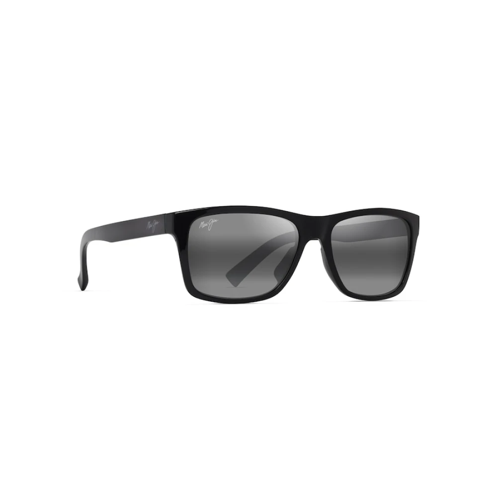 Maui Jim Unisex Black Kowelo Sunglasses - Sunglasses - 57 Mm - Accessories