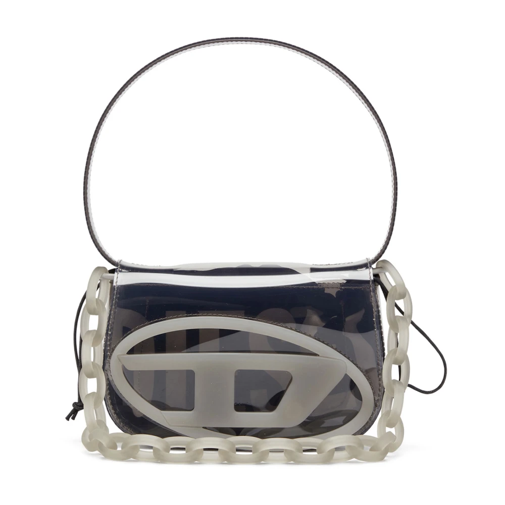 Diesel Women's Black Flap Bag