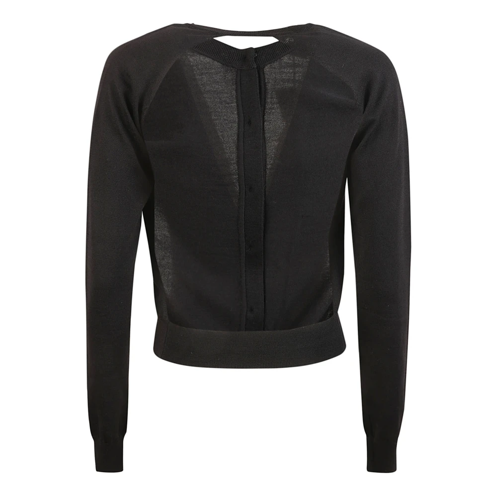 Moschino Zwarte Sweater Collectie Black Dames