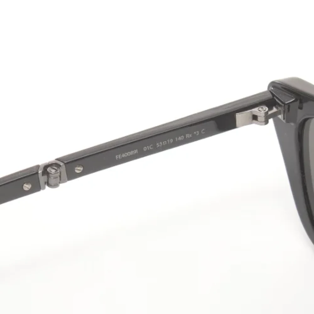 Fendi Vintage Pre-owned Plastic sunglasses Black Heren