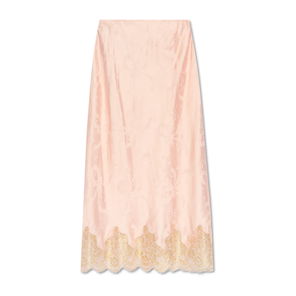 Loveshackfancy Rok Malina Pink Dames