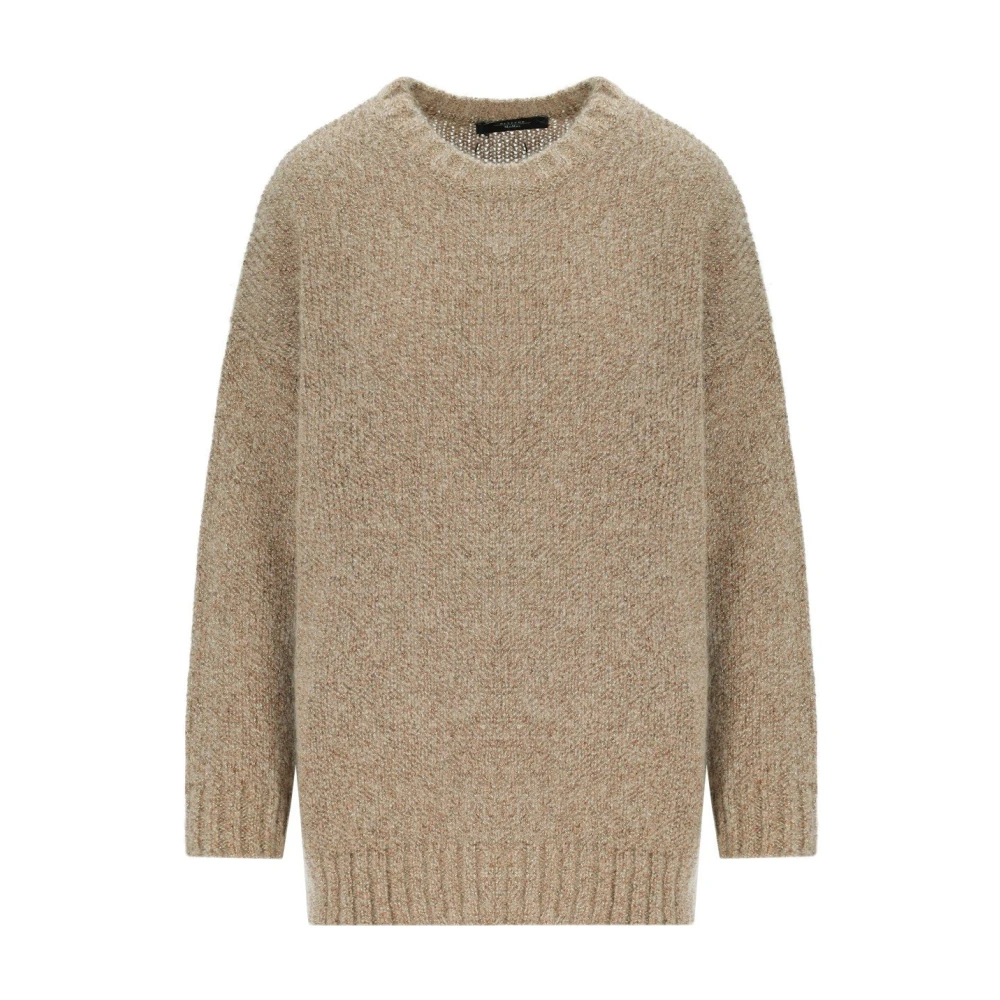 Weekend Max Mara Mujer Beige - Furetto Sweater - Knitwear - S