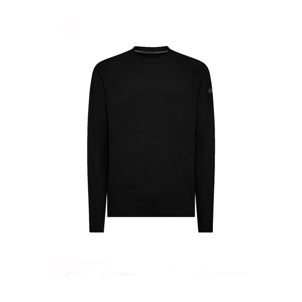 RRD Velvet Ronde Gebreide Trui Black Heren