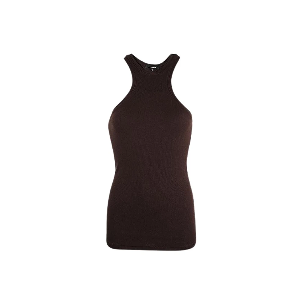 Barbara Bui Sportieve-Chique Tanktop voor Vrouwen Brown Dames