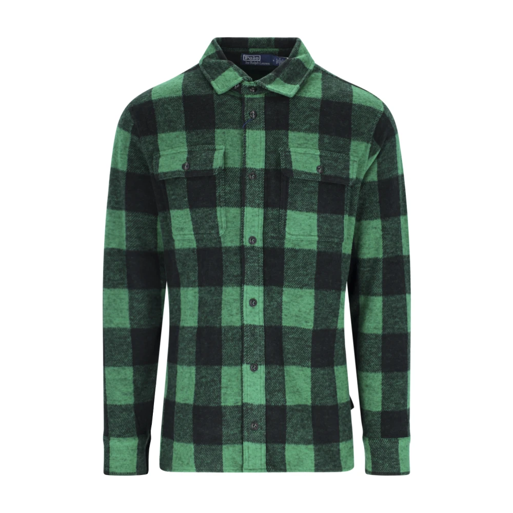 Ralph Lauren Groen geruite overhemd van Polo Green Heren