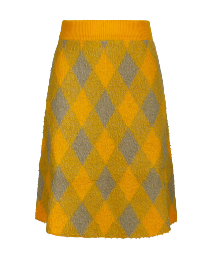 check-plaid-wool-skirt