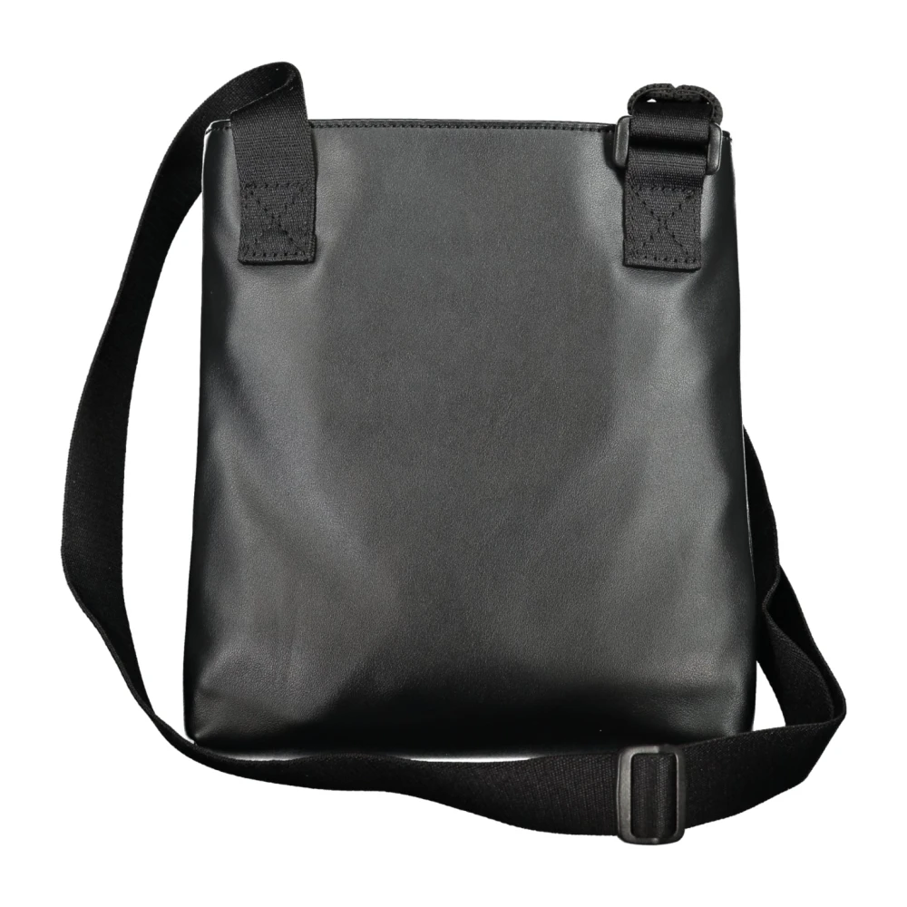 Calvin Klein Zwarte Herentas met Verstelbare Band Black Heren