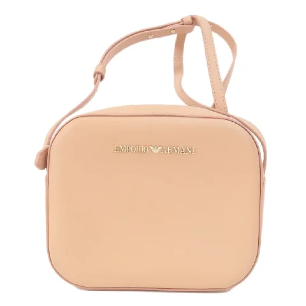 Armani Pre-owned Fabric shoulder-bags Pink Dames