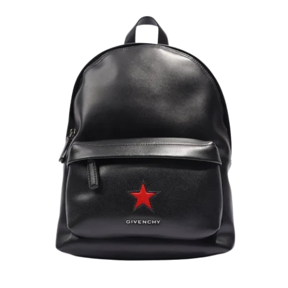 Givenchy Pre-owned Canvas backpacks Black Dames