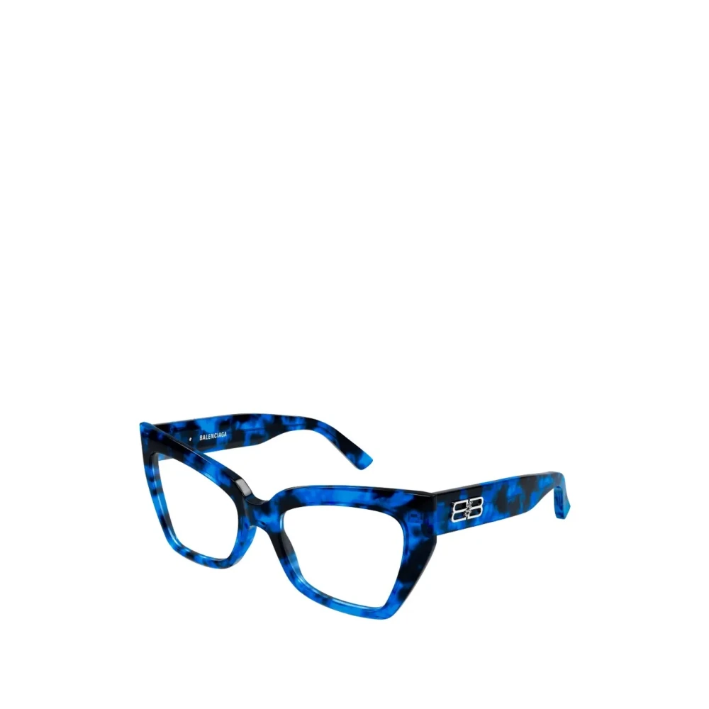 Balenciaga Women's Blue Glasses, 53 Mm, Bb0275o Eyeglasses