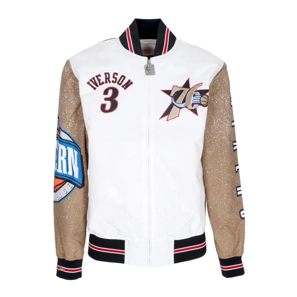 Mitchell & Ness NBA Burst Bomberjack Allen Iverson Multicolor Heren