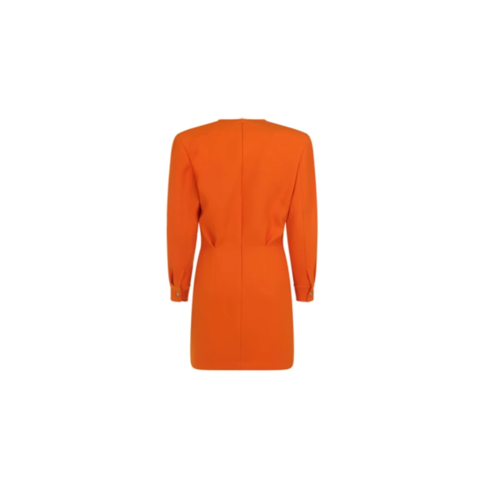 Saint Laurent Short Dresses Orange Dames