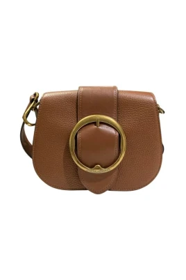 Pre-owned LENNOX Pebbled Leather Shoulder Bag