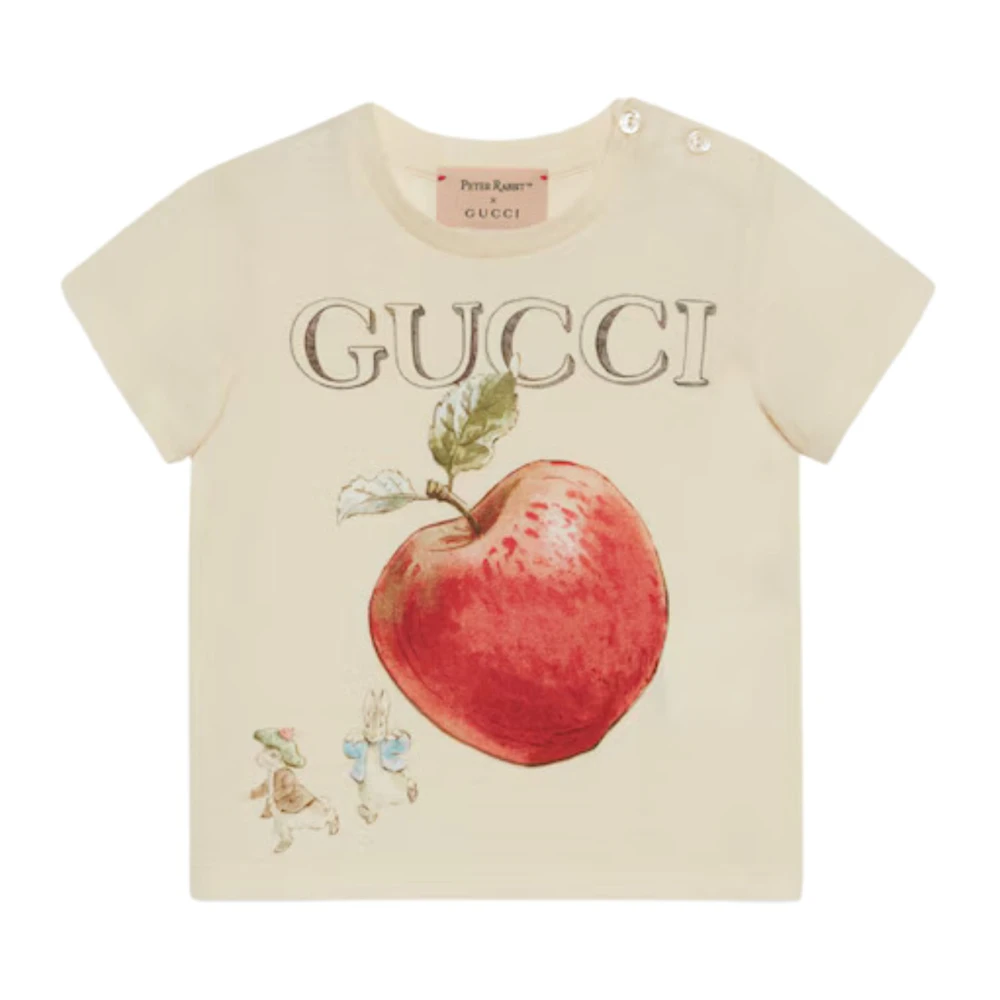 Gucci Beige Peter Rabbit™ Barn T-shirt Beige, Flicka