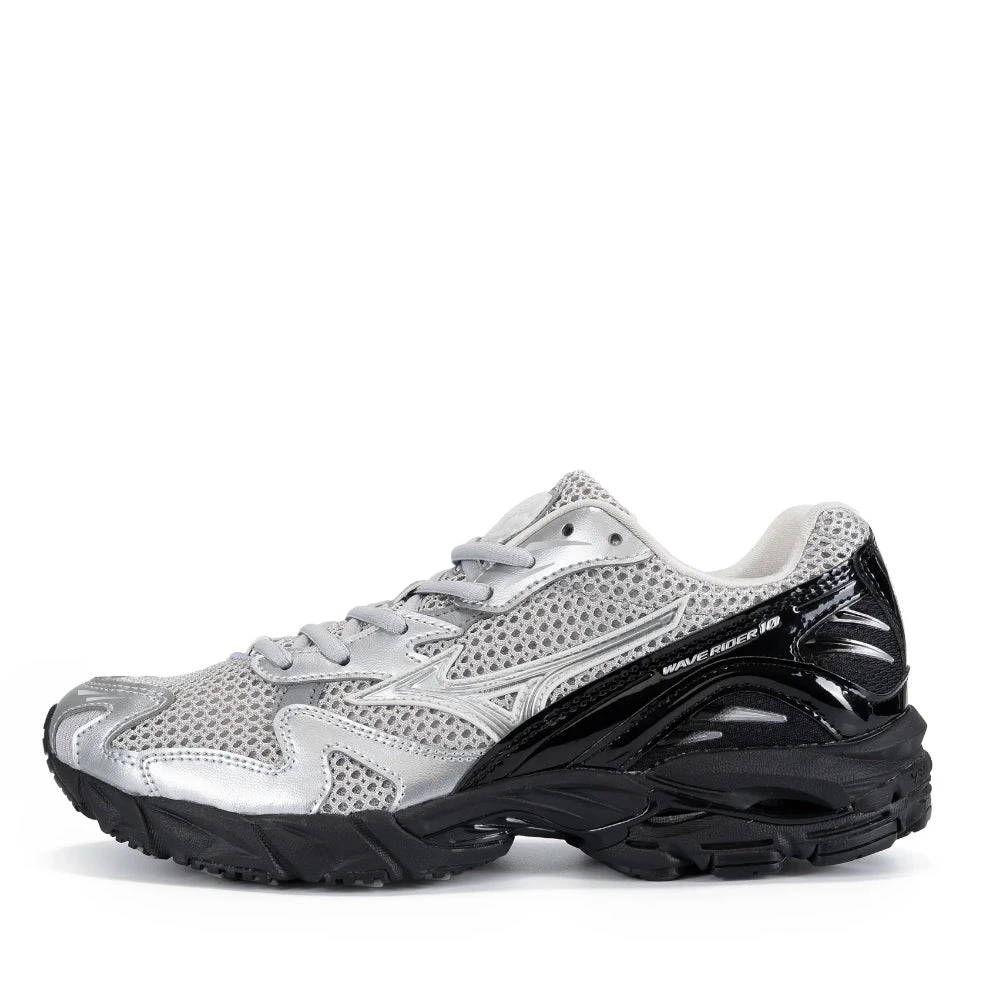 Mizuno Men's Gray Running Shoes, 10 1/2 Uk, Wave Rider 10