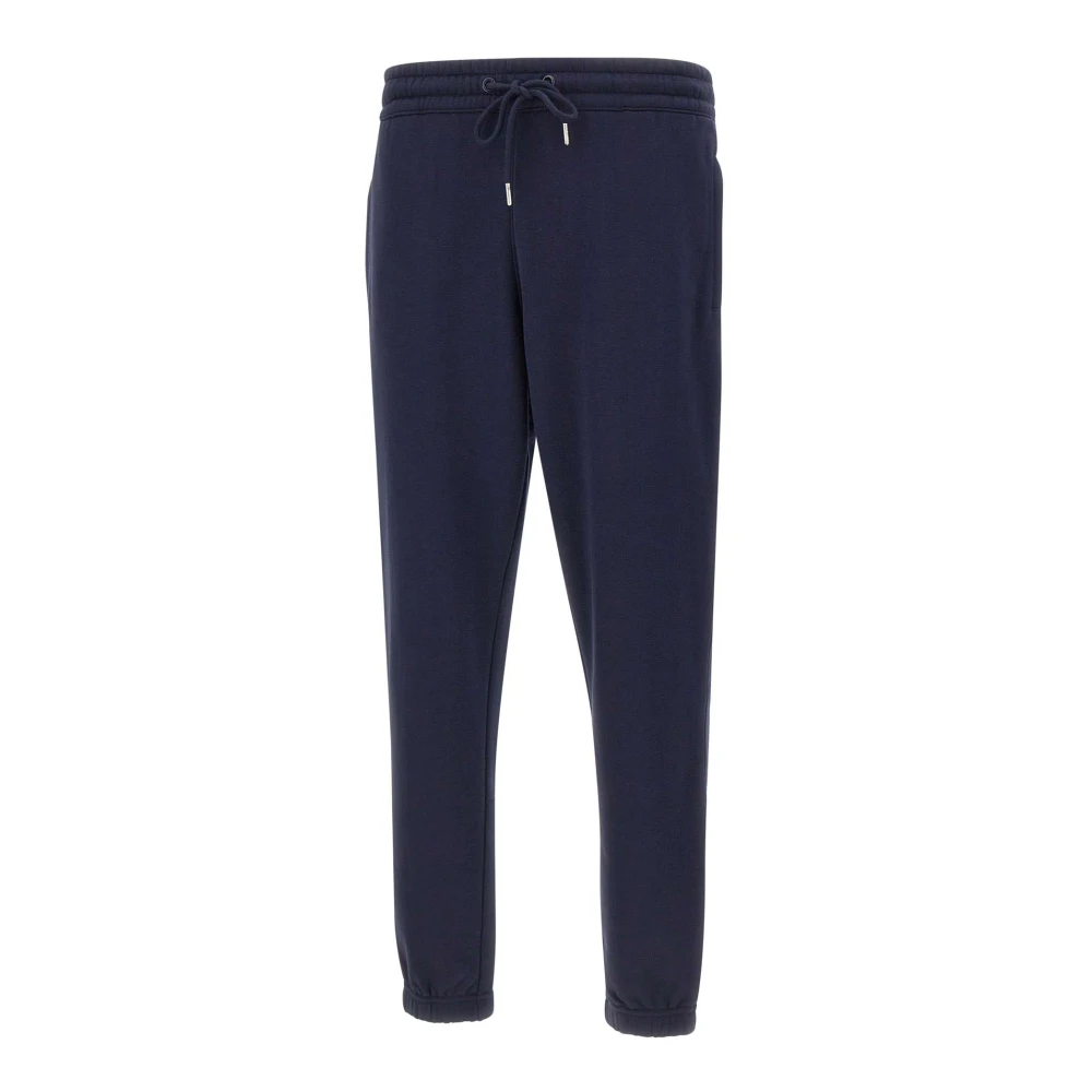 Sun68 Men's Blue Sweatpants, S, Joggers Fleece Basic