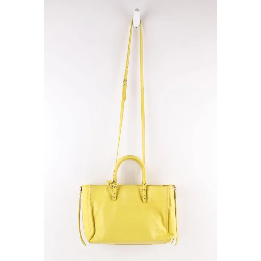 Balenciaga Vintage Pre-owned Leather balenciaga-bags Yellow Dames