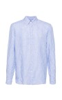 blue-and-white-linen-shirt